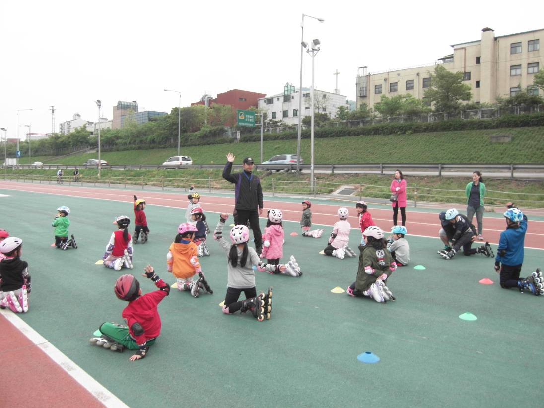 중곡3동 초등학생 인라인 교실