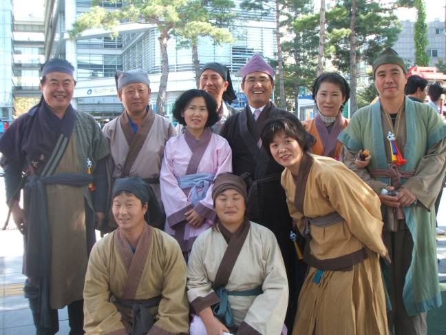 2009.아차산고구려축제 퍼레이드 참여자 기념사진(1)