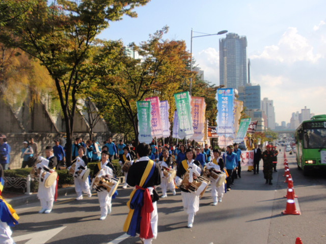 2009.아차산 고구려축제 길거리 응원 (2009.10.15)