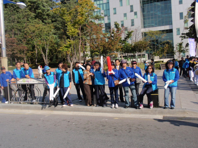 2009.아차산 고구려축제 길거리 응원(2009.10.15)