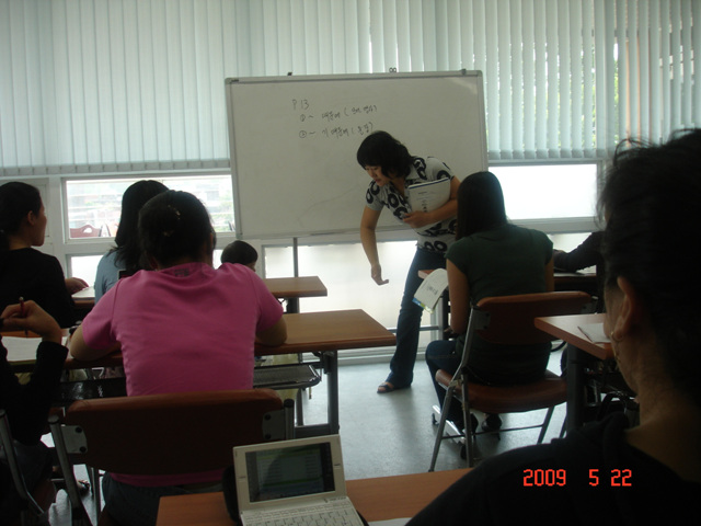 한국어 강좌 인터넷 방송 촬영(2009.5.22) 