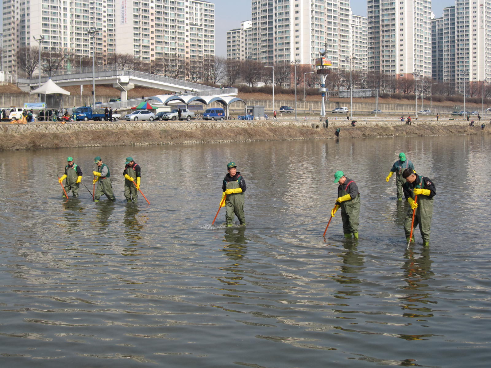 새마을중랑천정화활동(3월9일)