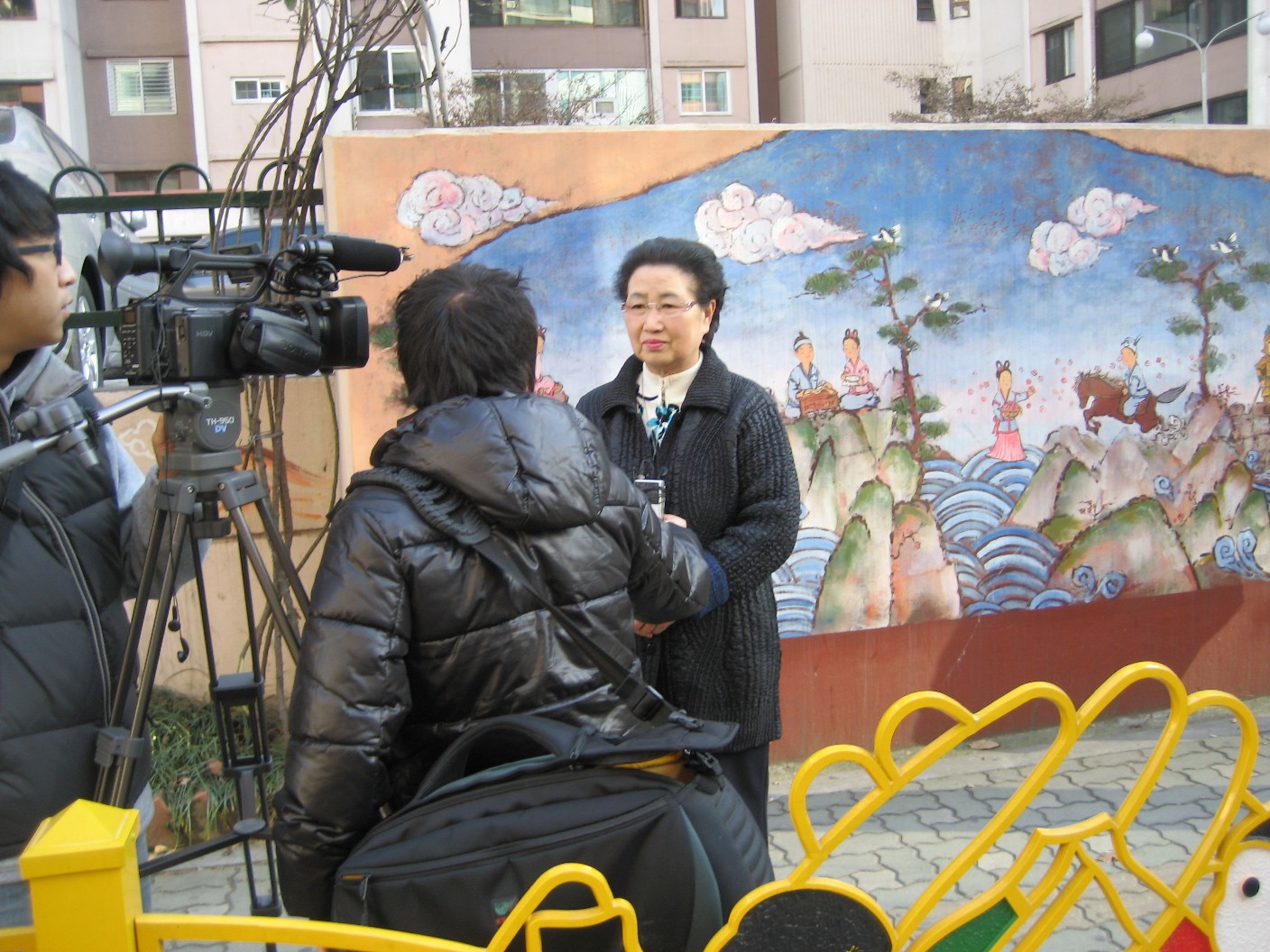 고구려벽화는 주민모두의노력으로..