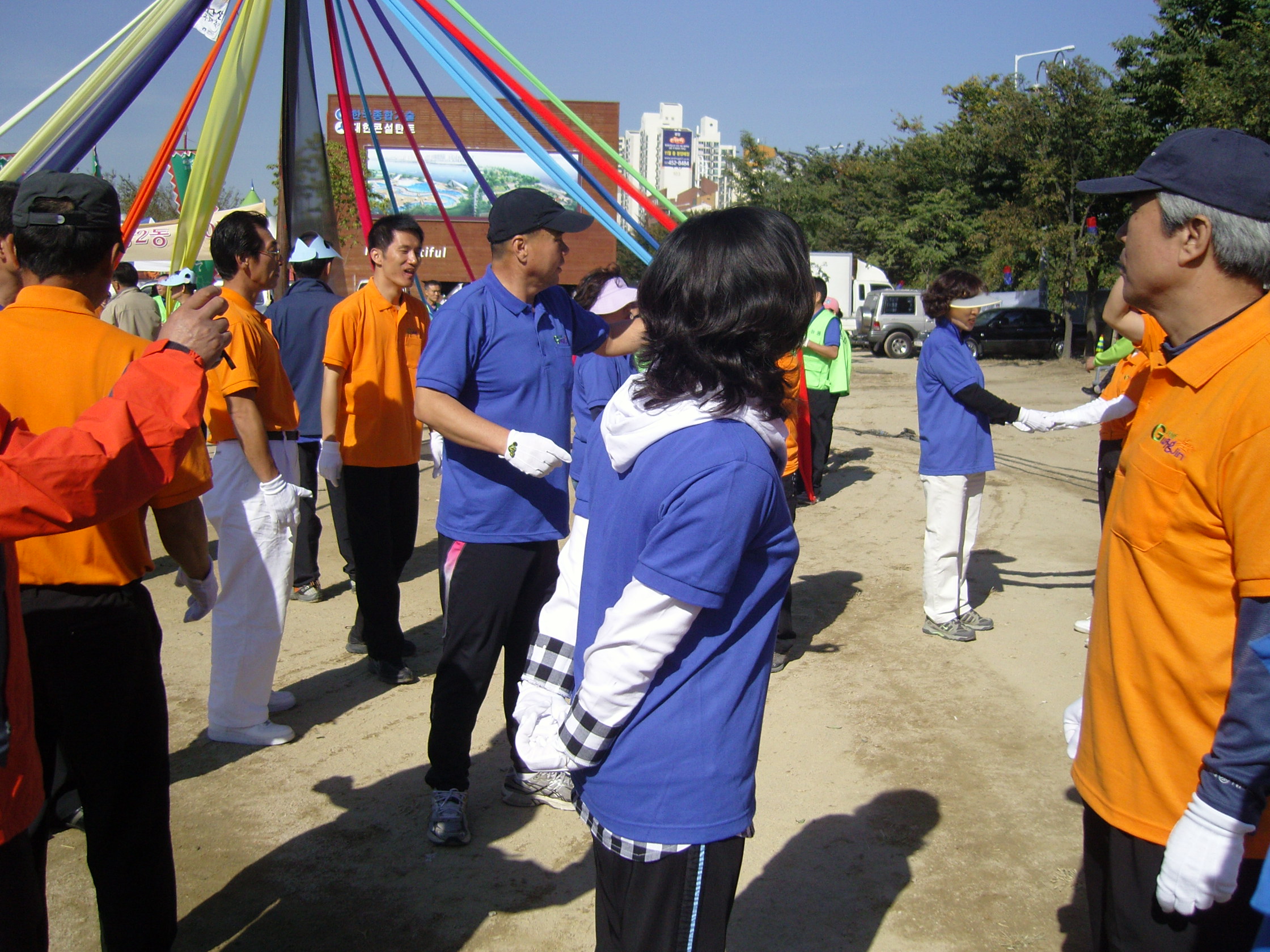 2008. 아차산 고구려 축제 단심줄 엮기