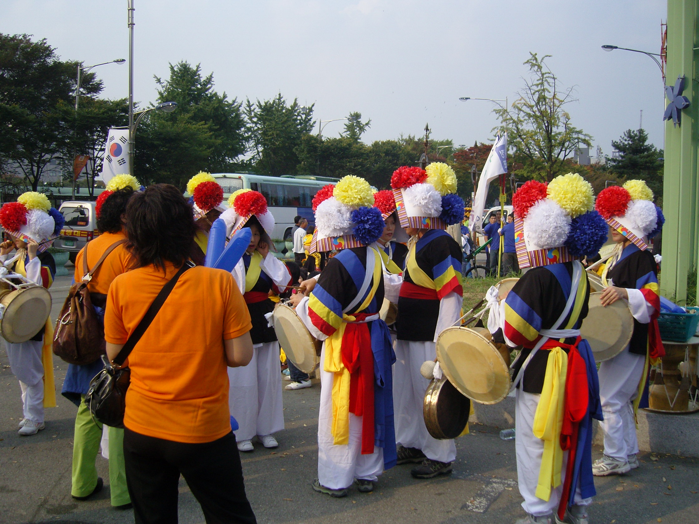 2008.아차산고구려축게 거리퍼레이드(출발전)