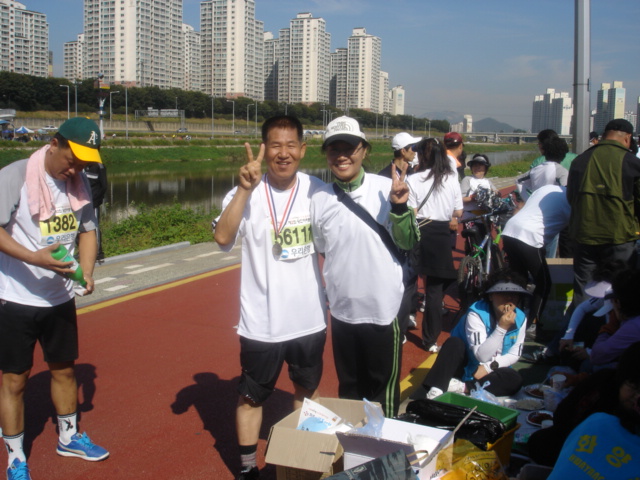 고구려축제기념 제2회광진마라톤(10.12)-중랑천변 